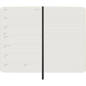Produktbild für Taschenkalender Moleskine Pocket, Jahr 2026