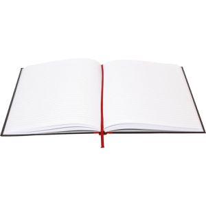 Produktbild für Notizbuch Oxford 400047606 Black n Red, Karton Hardcover