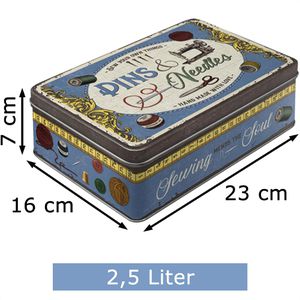 Produktbild für Vorratsdose Nostalgic-Art Pins&amp;Needles Sewing Box