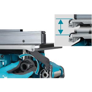 Produktbild für Kapp-Gehrungssäge Makita LH001GZ, XGT, Akku, Tischkreissäge