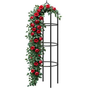 Produktbild für Rankgitter Gardebruk 101491, schwarz, freistehend