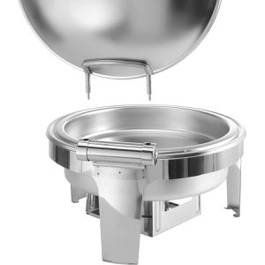 Produktbild für Chafing-Dish Hendi ProfiLine, silber satiniert, mit Brennpaste