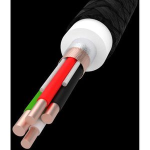 Produktbild für Ladekabel Green-Cell GC PowerStream, schwarz, 2m