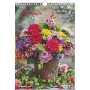 Produktbild für Bildkalender Alpha 104601, Blumen, Jahr 2027