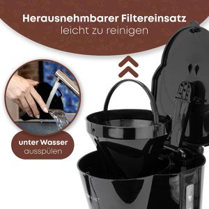 Produktbild für Kaffeemaschine Clatronic KA 3473, mit Glaskanne