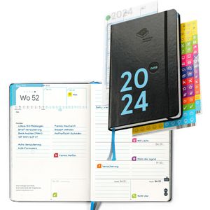 Buchkalender weekview compact note, Jahr 2023