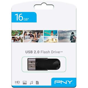 Produktbild für USB-Stick PNY Attaché 4, FD16GATT4-EF, 16 GB