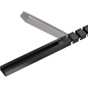 Produktbild für Kabelführung Neomounts ADS06-133BL, zum Anschrauben, schwarz