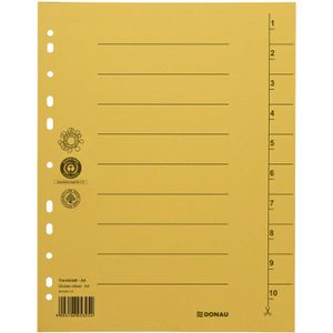 Produktbild für Trennblätter DONAU 8610001S-99, A4