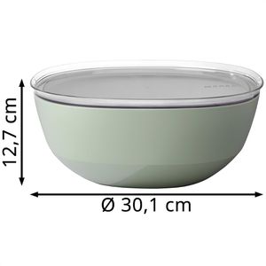 Produktbild für Schüssel Mepal Silueta Nordic Sage, mit Deckel