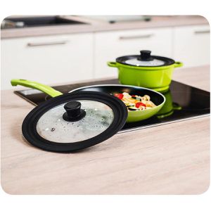 Produktbild für Topfdeckel Xavax 00111545 mit Silikonring, Universaldeckel
