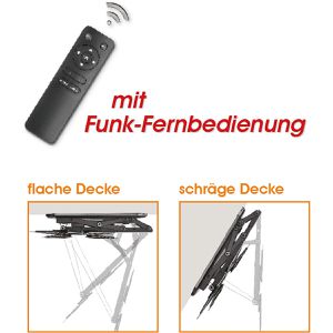 Produktbild für TV-Deckenhalterung myWall HL41ML, für 32 - 70 Zoll