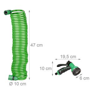 Produktbild für Spiralschlauch Relaxdays 10025438, Gartenschlauch