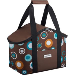 Kühltasche anndora TW-18147-169, braun, 20 Liter