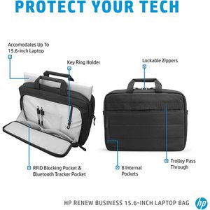 Produktbild für Laptoptasche HP Renew Business 3E5F8AA, schwarz