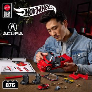 Produktbild für Klemmbausteine Mattel Brick Shop Hot Wheels JFT17, ab 10 Jahre
