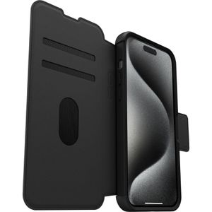 Produktbild für Handyhülle Otterbox Strada Folio, MagSafe, schwarz