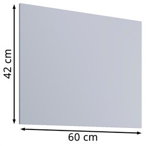 Produktbild für Wandspiegel VCM Badinos 914451, rechteckig
