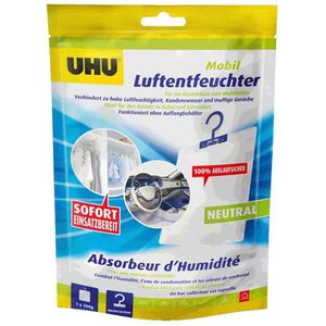 Produktbild für Luftentfeuchter UHU 47140, Mobil Neutral, Granulat