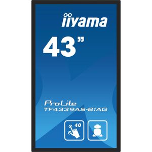 Produktbild für Digital-Signage Iiyama ProLite TF4339AS-B1AG, 42,5 Zoll