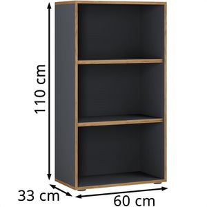 Produktbild für Aktenregal VCM Salia 920717, aus Holz