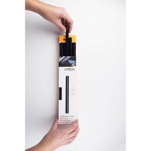 Produktbild für Heißklebesticks Steinel Black Glue, schwarz