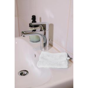 Produktbild für Waschlappen Julie-Julsen weiß, 15 x 21 cm