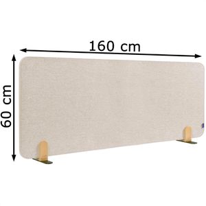 Produktbild für Tischtrennwand Legamaster 7-209835, beige