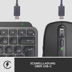 Produktbild für Tastatur Logitech MX Keys Mini Combo, grafit