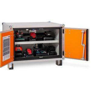Produktbild für Akku-Ladeschrank CEMO Basic 8/5, mit 9 Steckdosen