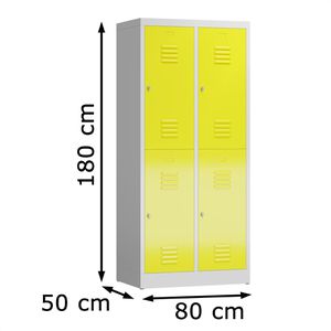 Produktbild für Spind ClassiX X-523226, gelb