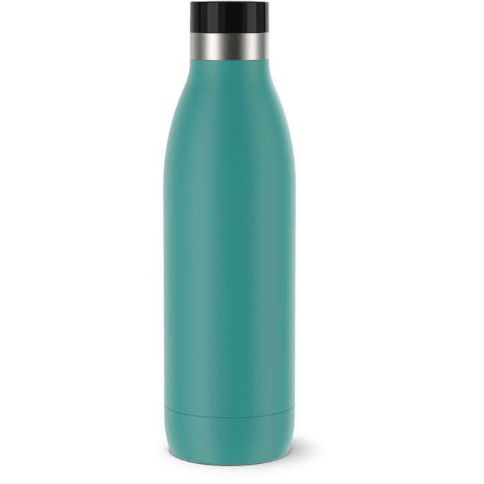 Emsa Trinkflasche Bludrop Color N3111000, 0,7 l, Edelstahl, petrol – Böttcher  AG