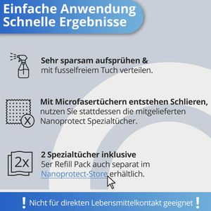 Produktbild für Edelstahlreiniger Nanoprotect Clean Gloss