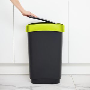 Produktbild für Mülleimer Rotho Twist 1754405070, grün
