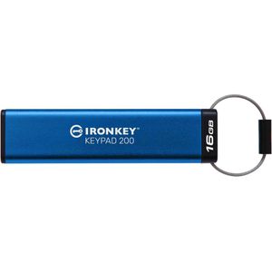 Produktbild für USB-Stick Kingston IronKey Keypad 200, 16 GB