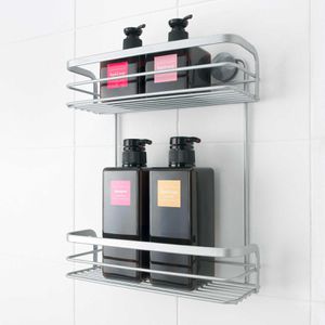 Produktbild für Duschablage Metaltex Viva Ablage, silber