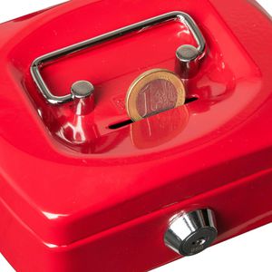 Produktbild für Geldkassette Idena mini 50032, mit Zylinderschloss