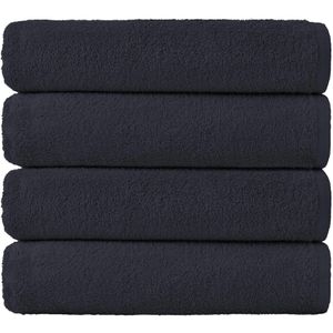 Handtuch NatureMark Frottier, schwarz, 70 x 140 cm