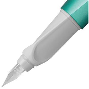 Produktbild für Füller Pelikan Twist Cold Alaska P457, Feder M