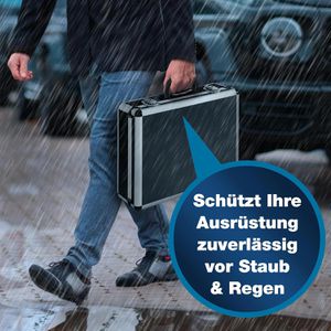 Produktbild für Transportkoffer PeakTech P 7305, abschließbar, aus Aluminium