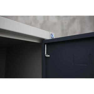 Produktbild für Spind Lüllmann 525128, Z-Spind, anthrazit