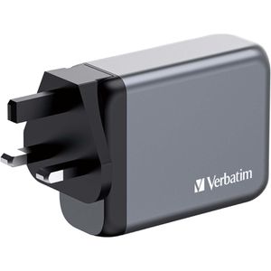 Produktbild für USB-Ladegerät Verbatim GNC-100, GaN, 100 Watt