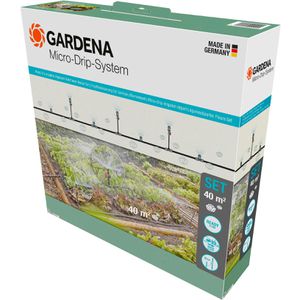 Micro-Drip-System Gardena Set Gemüse- / Blumenbeet, 13450-20