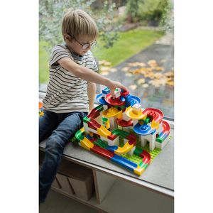 Produktbild für Murmelbahn HUBELINO 420572 Baukasten maxi
