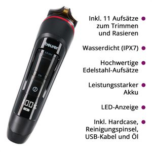 Produktbild für Barttrimmer Beurer MN9X, MultiGroomer