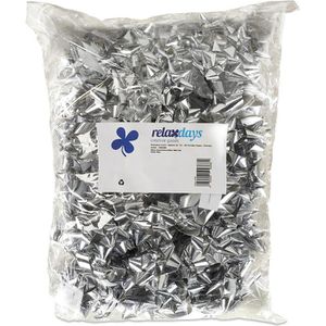 Produktbild für Geschenkschleife Relaxdays silber