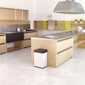 Produktbild für Mülleimer Hailo Big-Box Swing L, silber