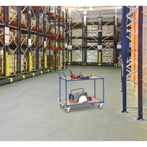 Produktbild für Tischwagen Fetra 2740, aus Metall &amp; Holz