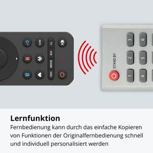 Produktbild für Universalfernbedienung Hama TV, 221053