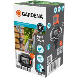 Produktbild für Wasserzähler Gardena AquaCount, aus Kunststoff, mit Display
